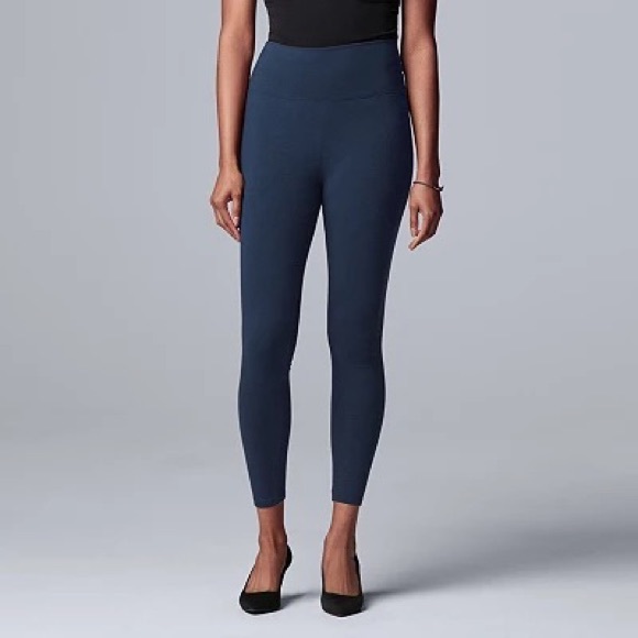 Vera Wang high rise live in compression leggings - Picture 1 of 2